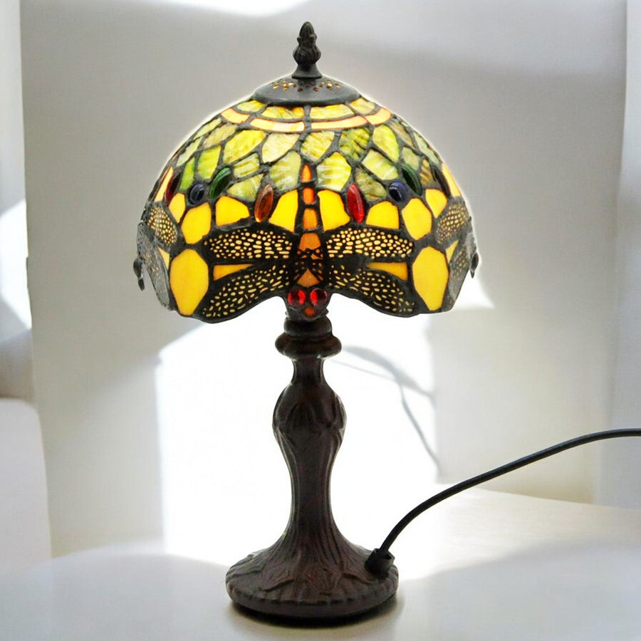 8" Green Dragonfly Tiffany Lamp Shade