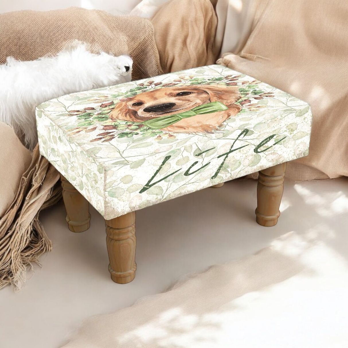 Dog Footstool