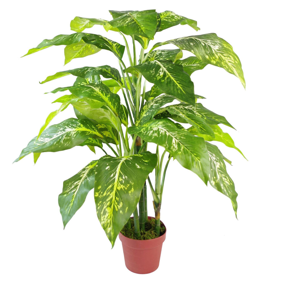100cm Large Fox's Aglaonema (Spotted Evergreen) Artificial Plant