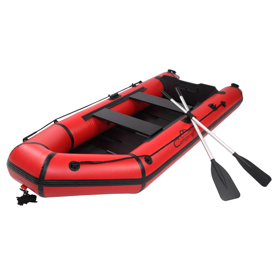 10ft PVC Inflatable Adult Assault Boat Red/Black