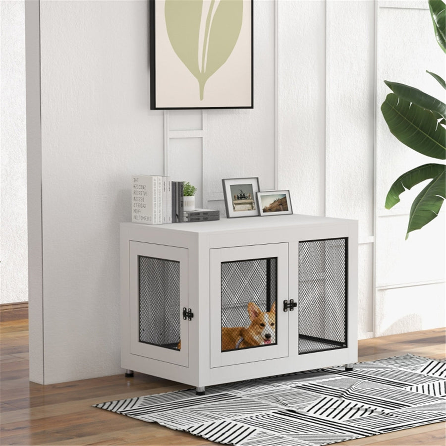 Dog Crate with Cushion