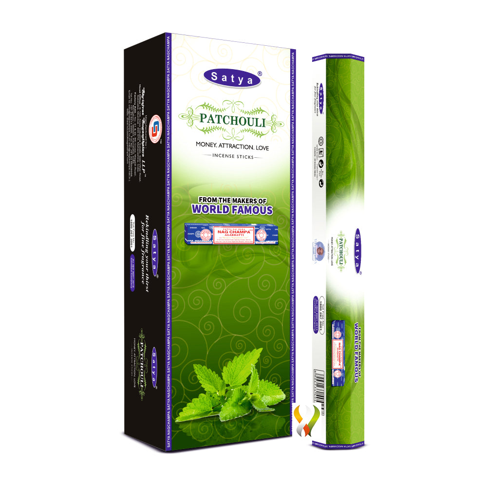 Satya Patchouli Hexa - 120 Sticks