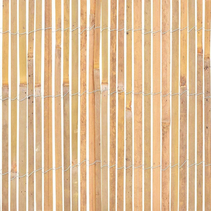 Bamboo Slatted Fence 1.5m x 4m