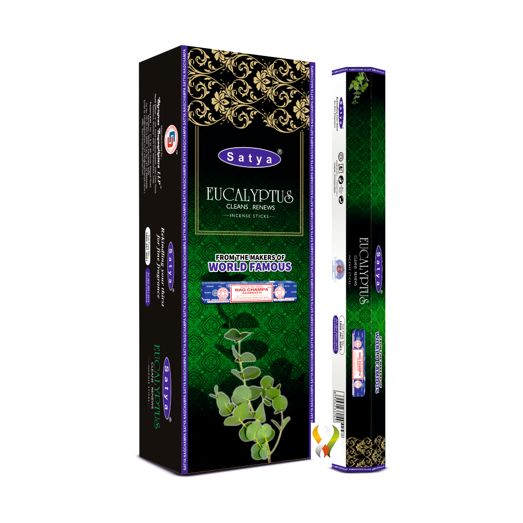 Satya Eucalyptus  Hexa - 120 Sticks