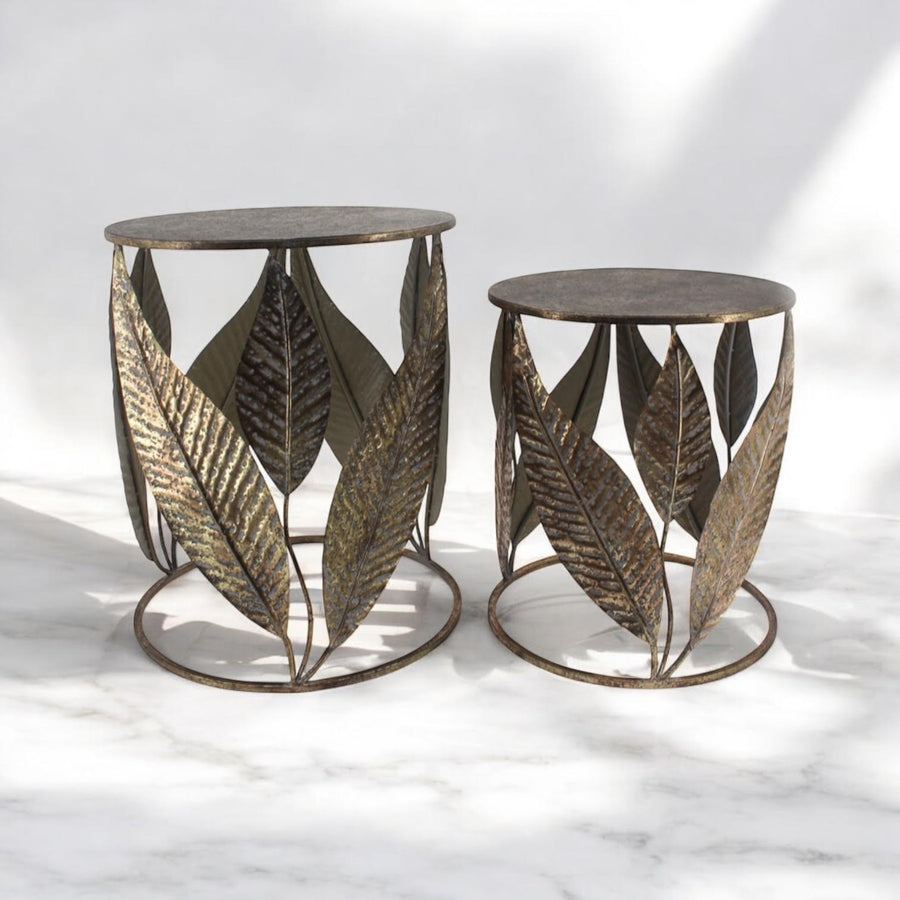 61/50CM Set of 2 Metal Tables