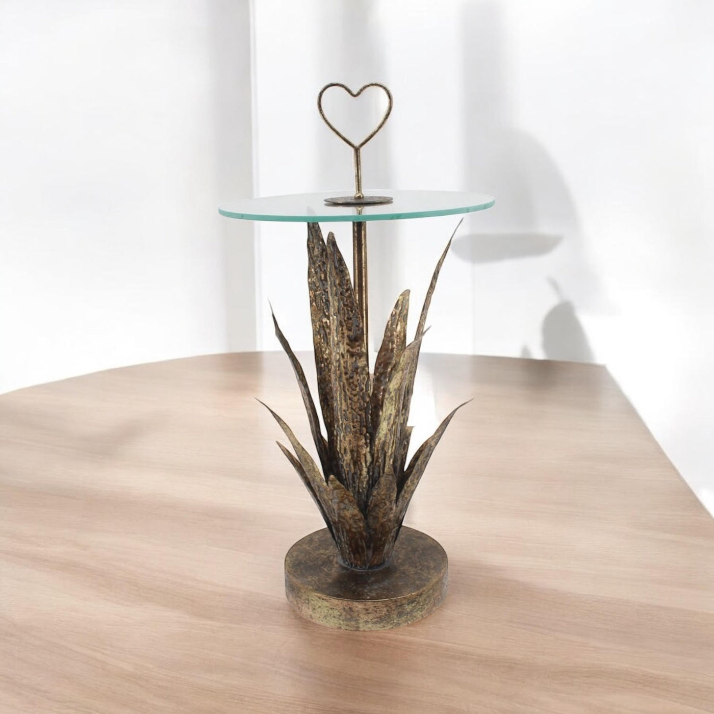 79CM Metal Table Leaf Design