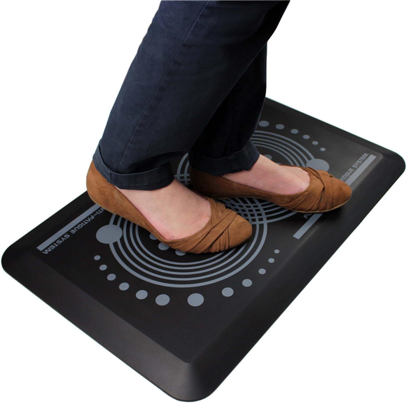 AFS-TEX® 2000 Black Active Anti-Fatigue Mat 50 x 80cm
