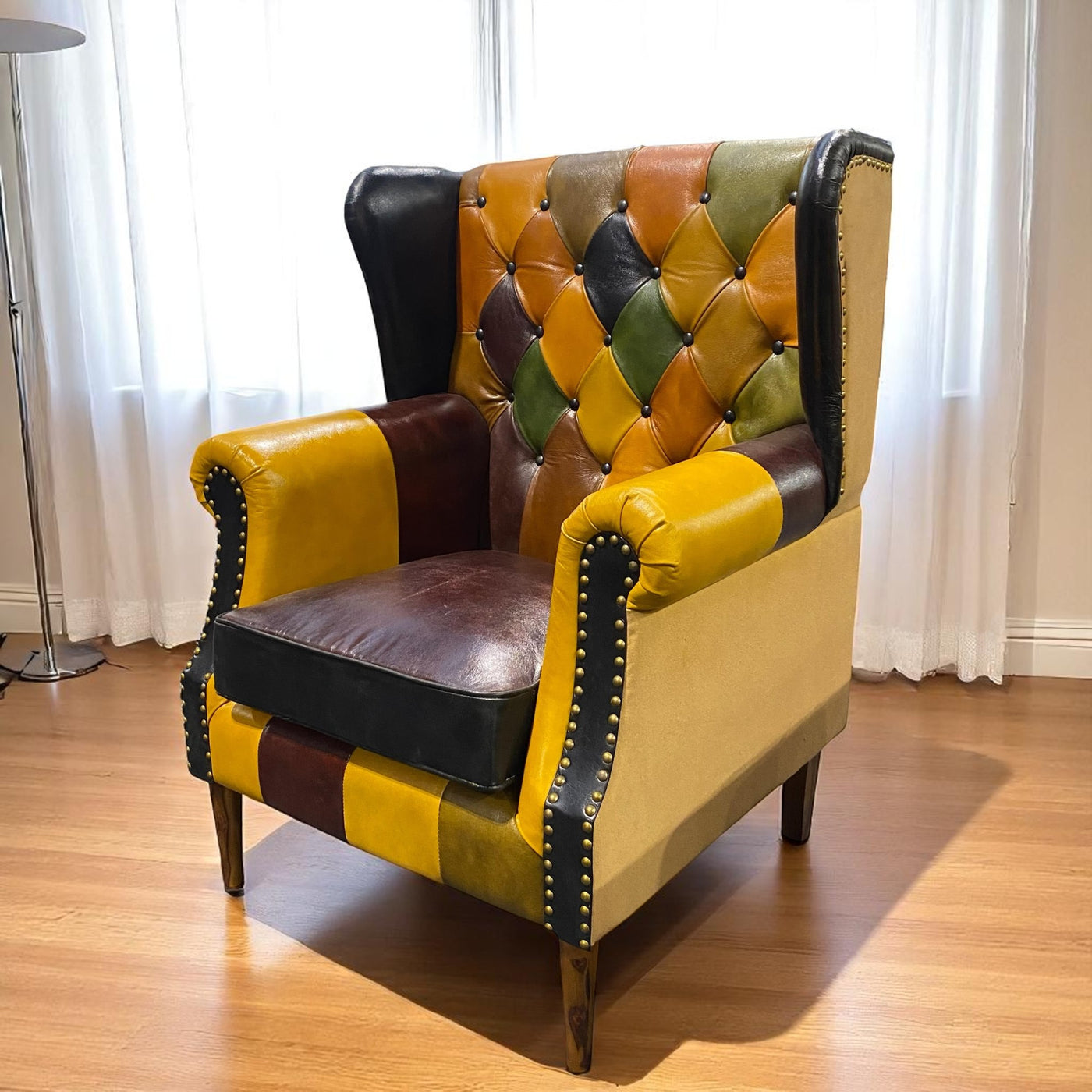 115CM Leather Sofa