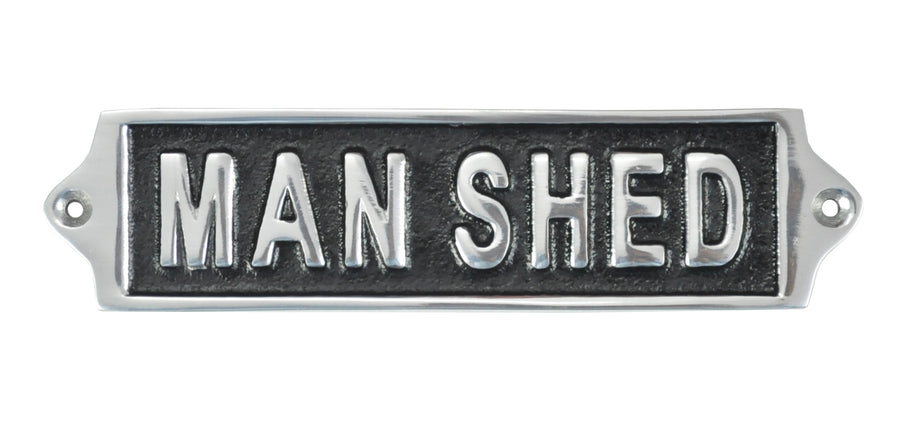 18CM Man Shed Wall Sign