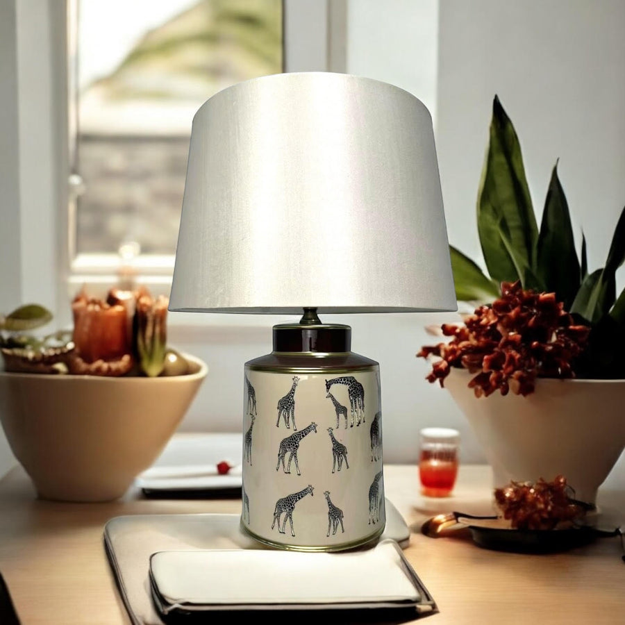 33CM Ceramic Table Lamp and Shade