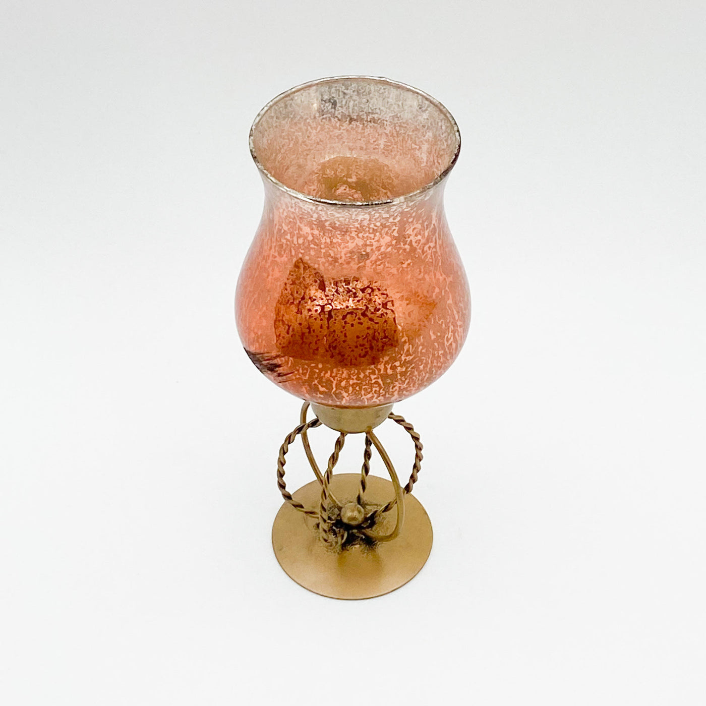 10" Gold Candle Holder