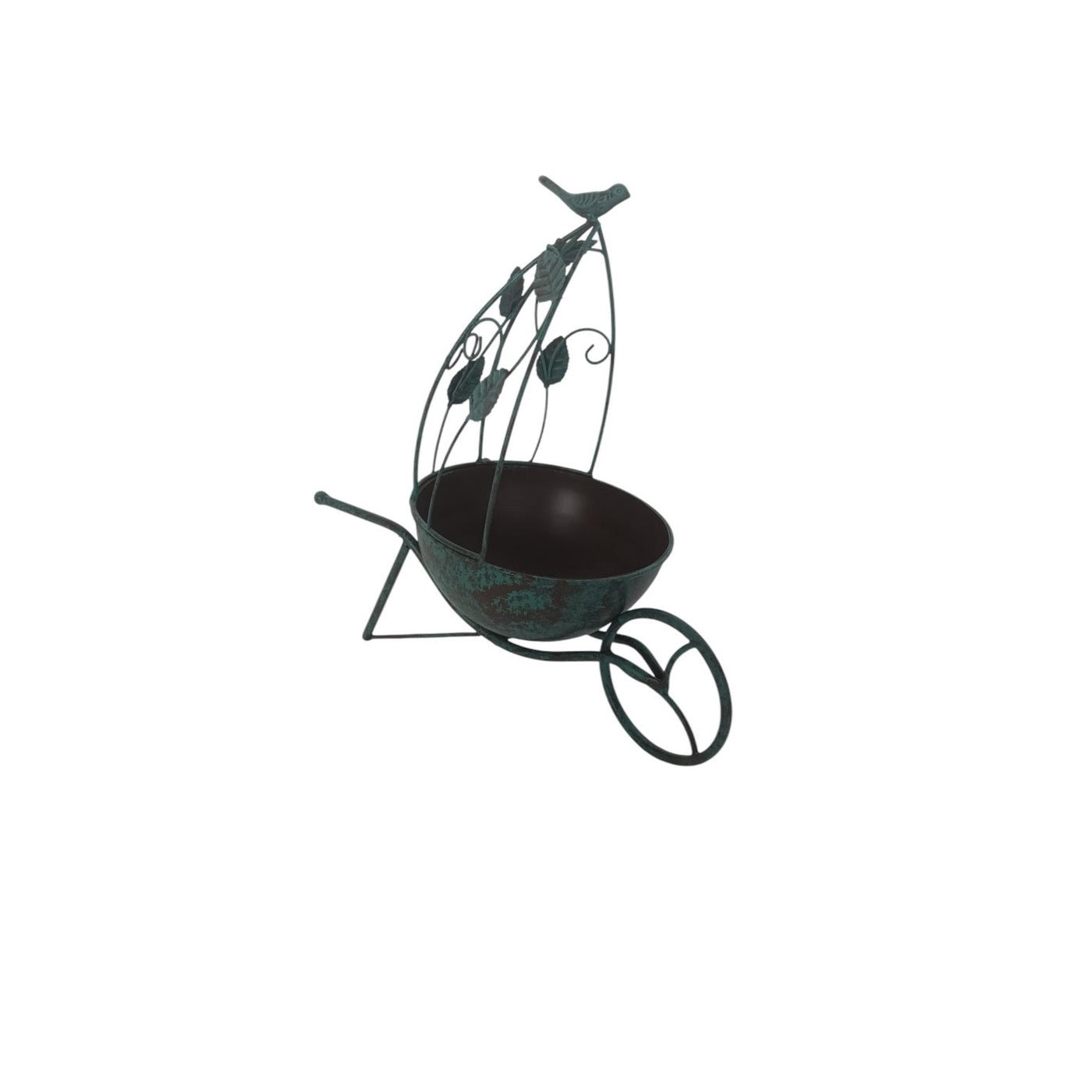 36CM Green Metal Garden Planter