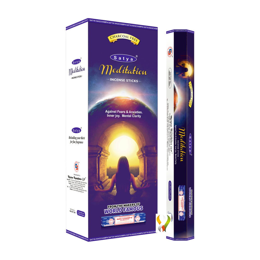 Satya Meditation Hexa - 120 Sticks