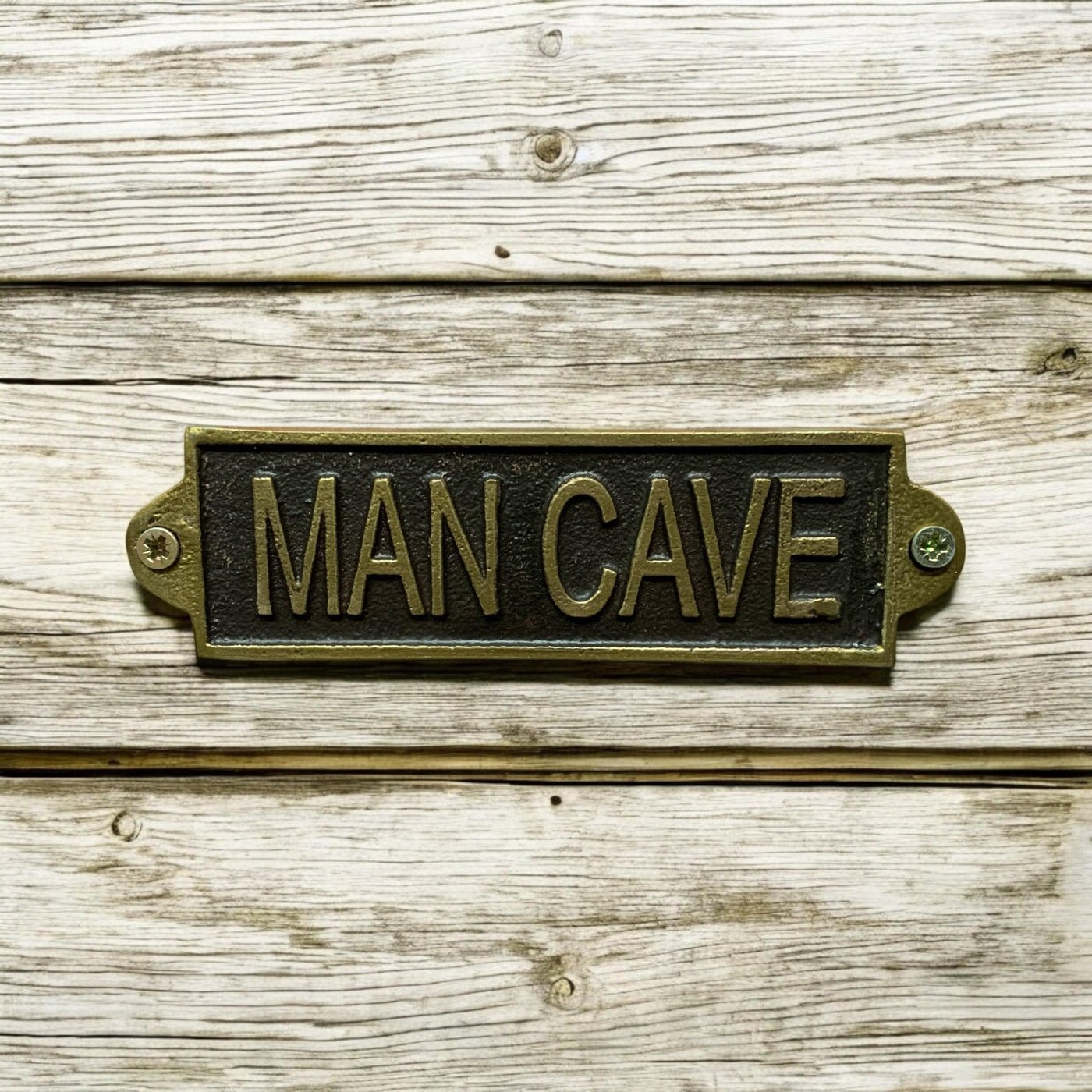 Man Cave Metal Sign