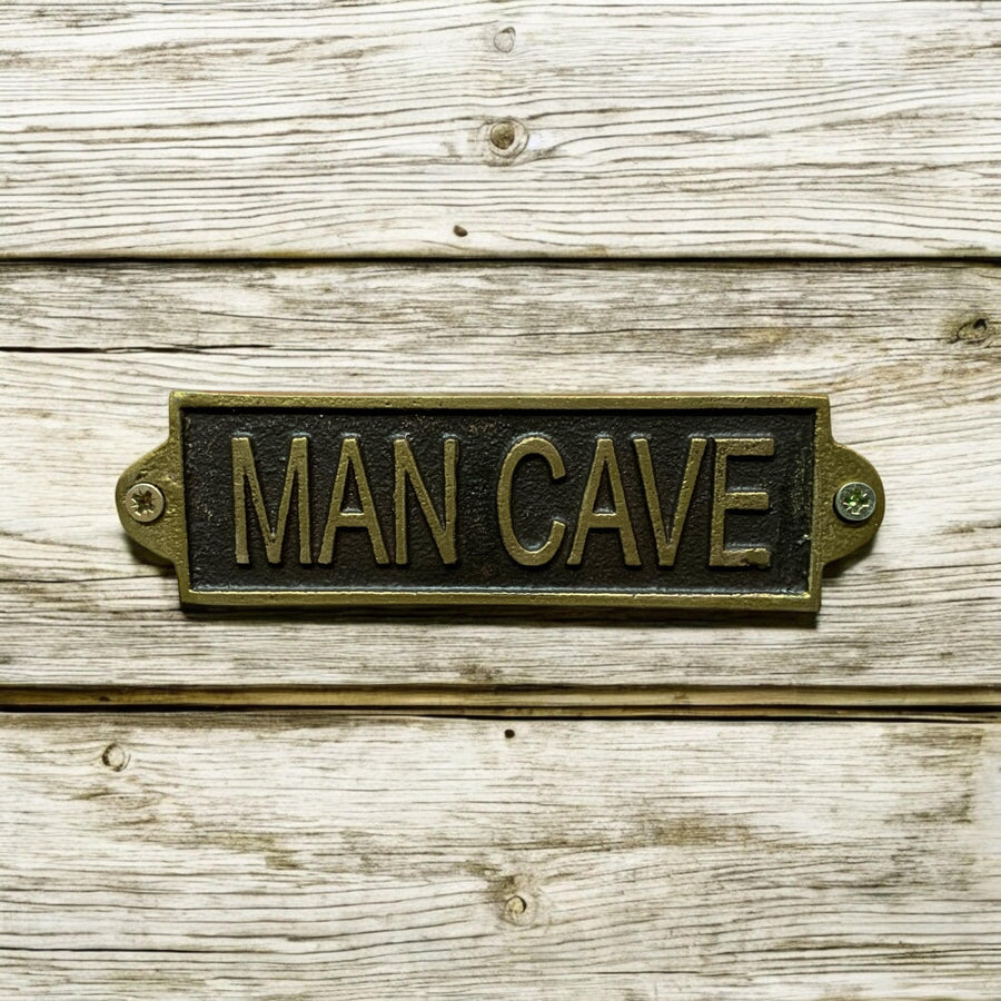 Man Cave Metal Sign