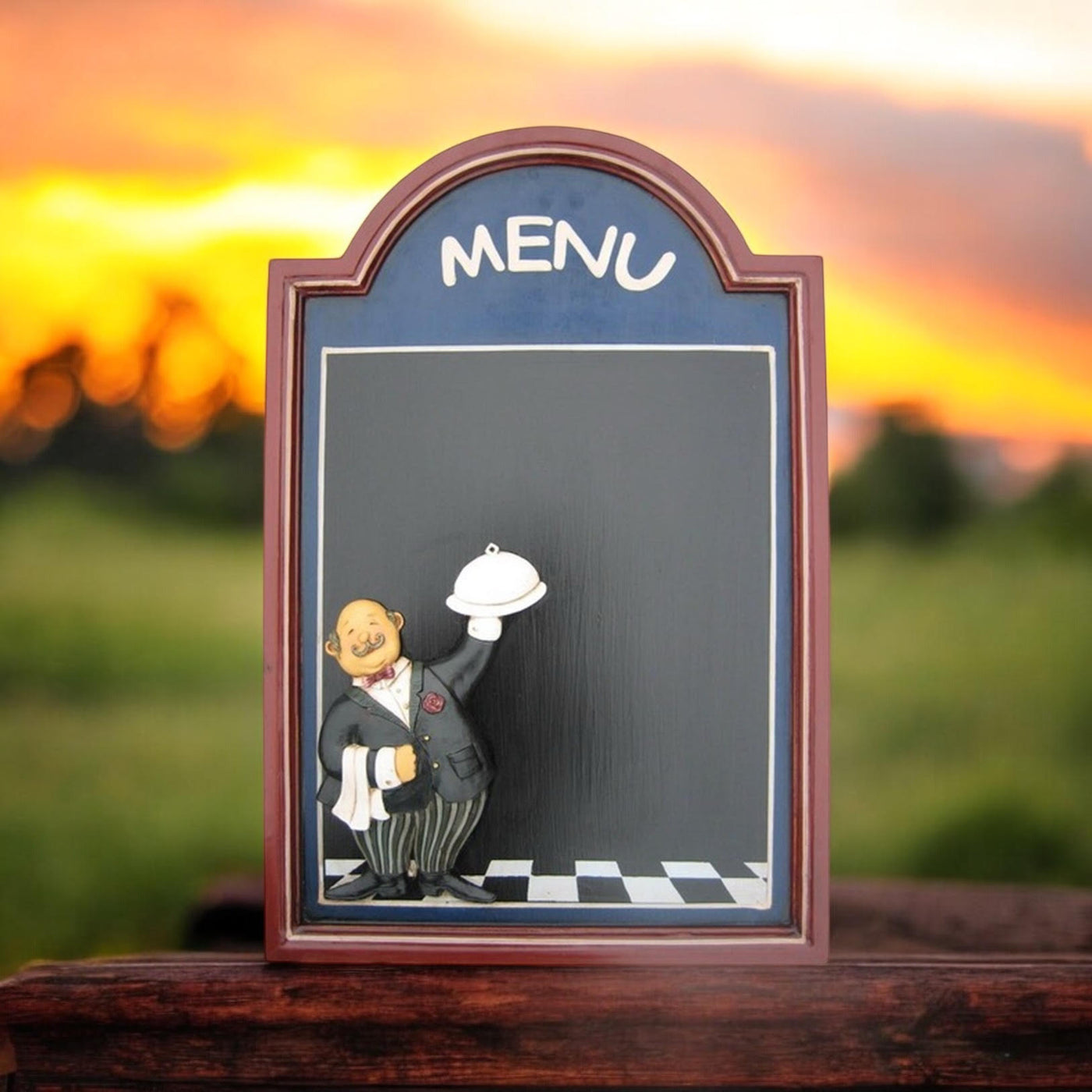 60 x 40 cm Waiter Menu Blackboard