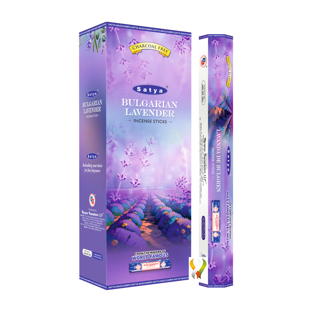 Satya Bulgarian Lavender Hexa - 120 Sticks