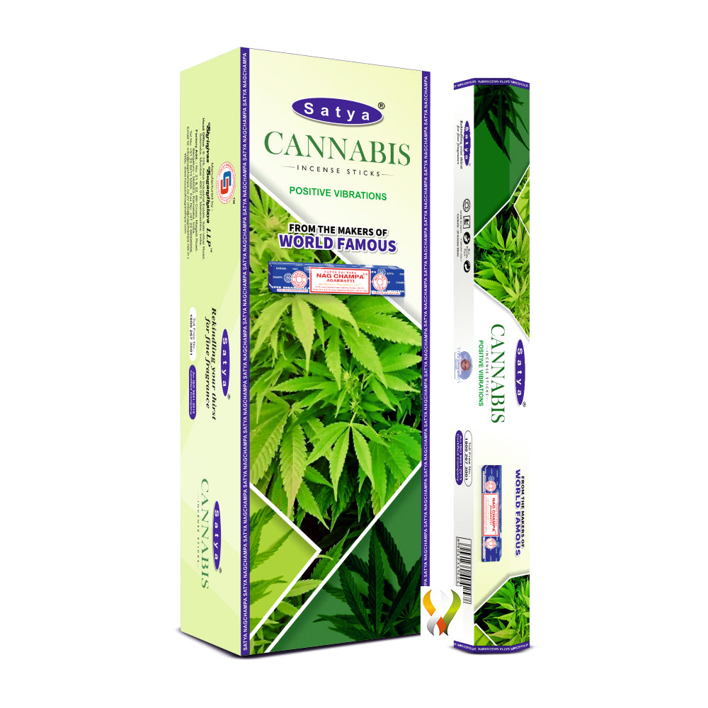 Satya Cannabis  Hexa - 120 Sticks