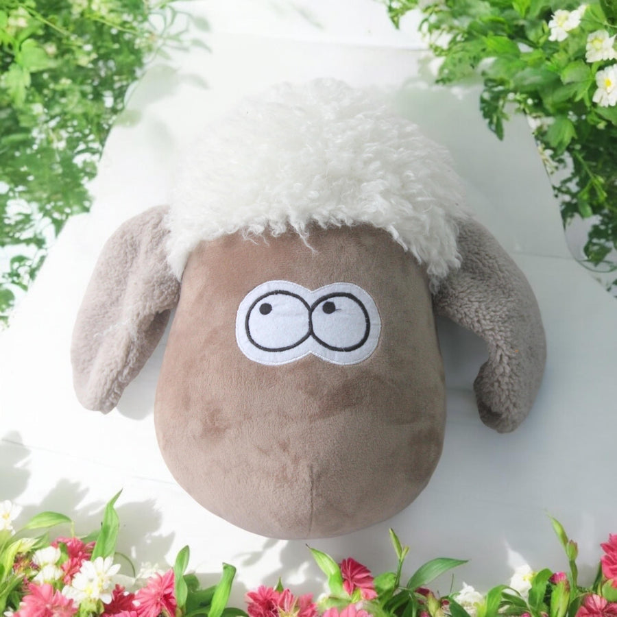 30CM Sheep Head Wall Hanger — Friendly, Honest, Slightly Funny!