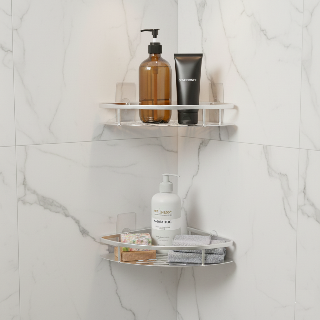 Instant Corner Shelf Pack of 2
