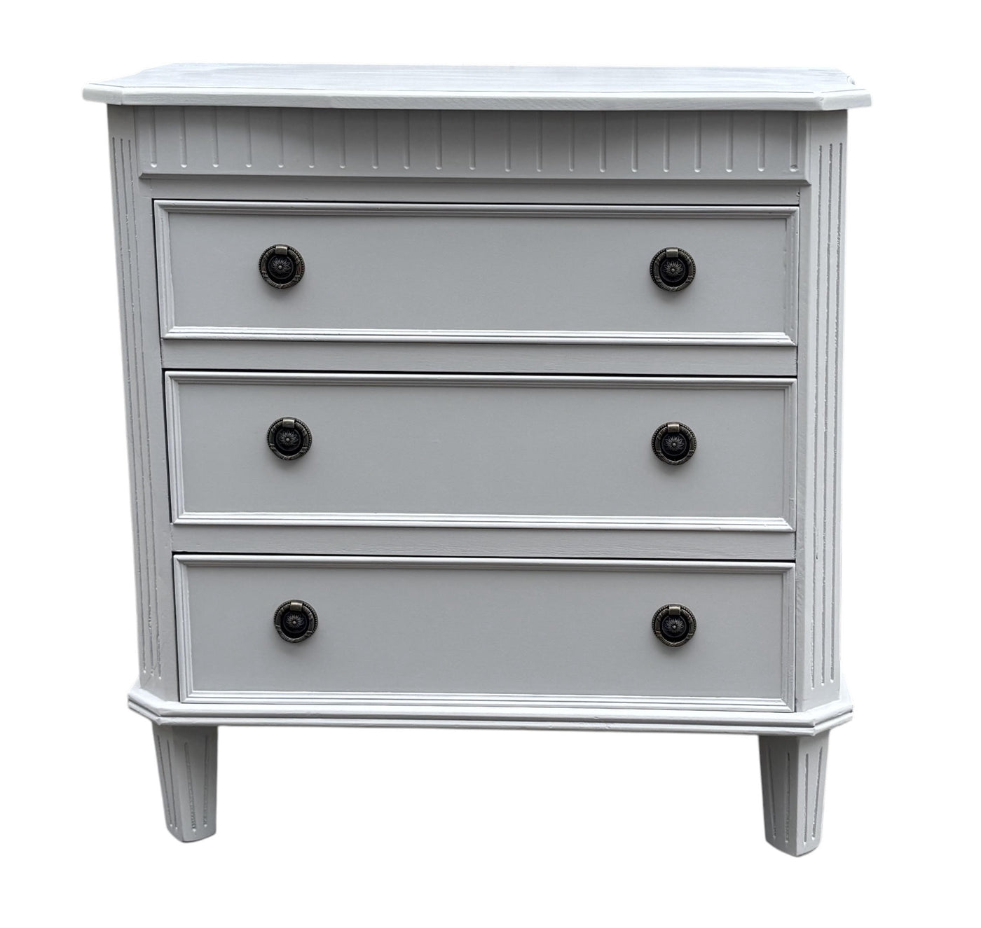 68CM 3 Drawer Chest of Drawers