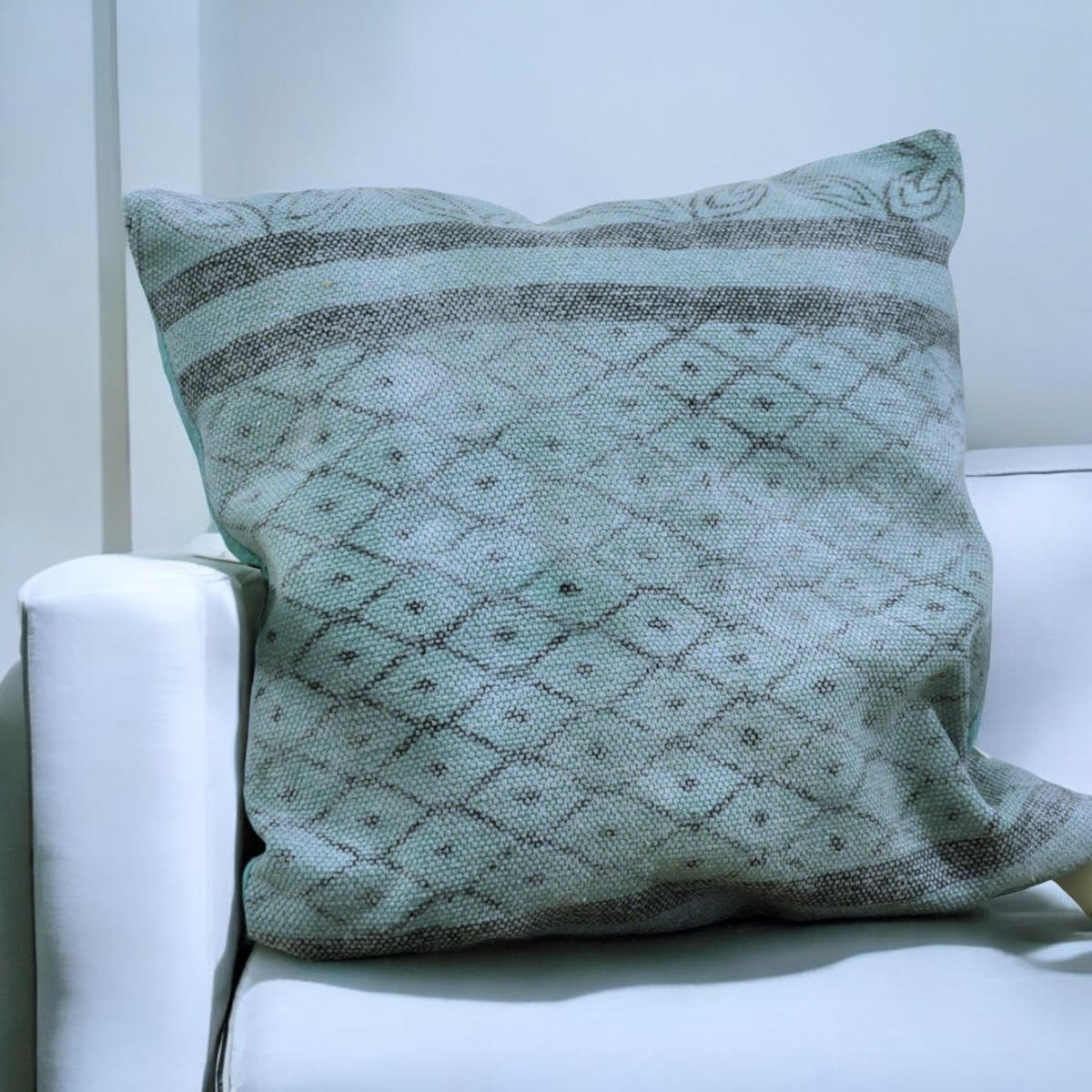 50CM Stone Washed Durry Cushion Cover Only