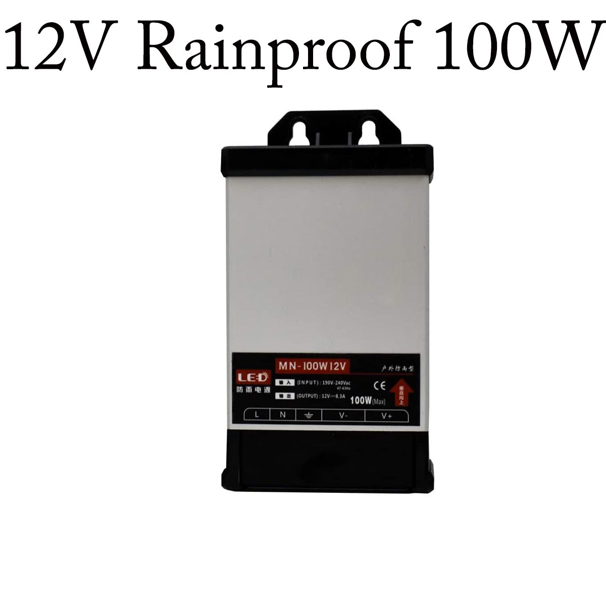 12V Power Supply Waterproof IP45 LED Driver Lighting Transformer