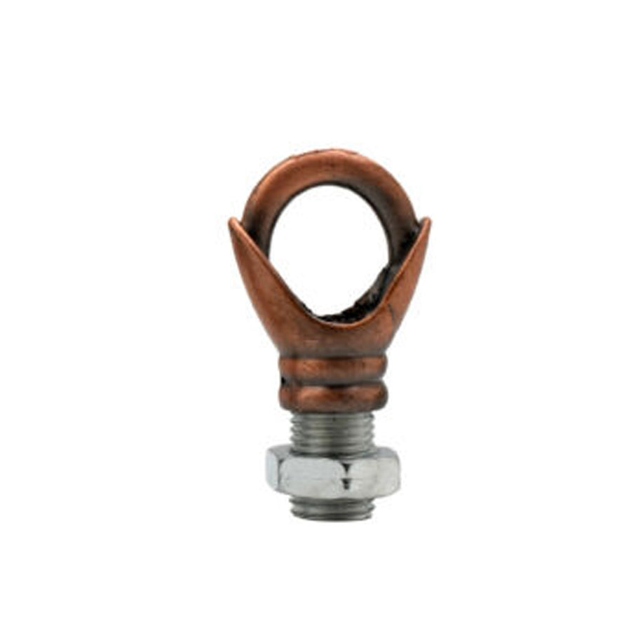 Copper Hook Ring Vintage Iron Ceiling Hook for Pendants, Fixtures, Chandelier Hanging Light Holder