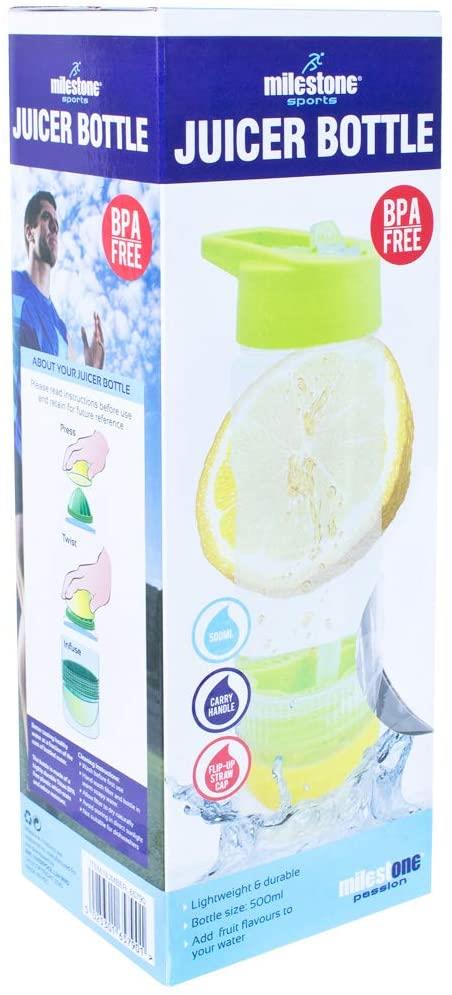 Milestone Juice Twist Water Bottle Lime, 700ml