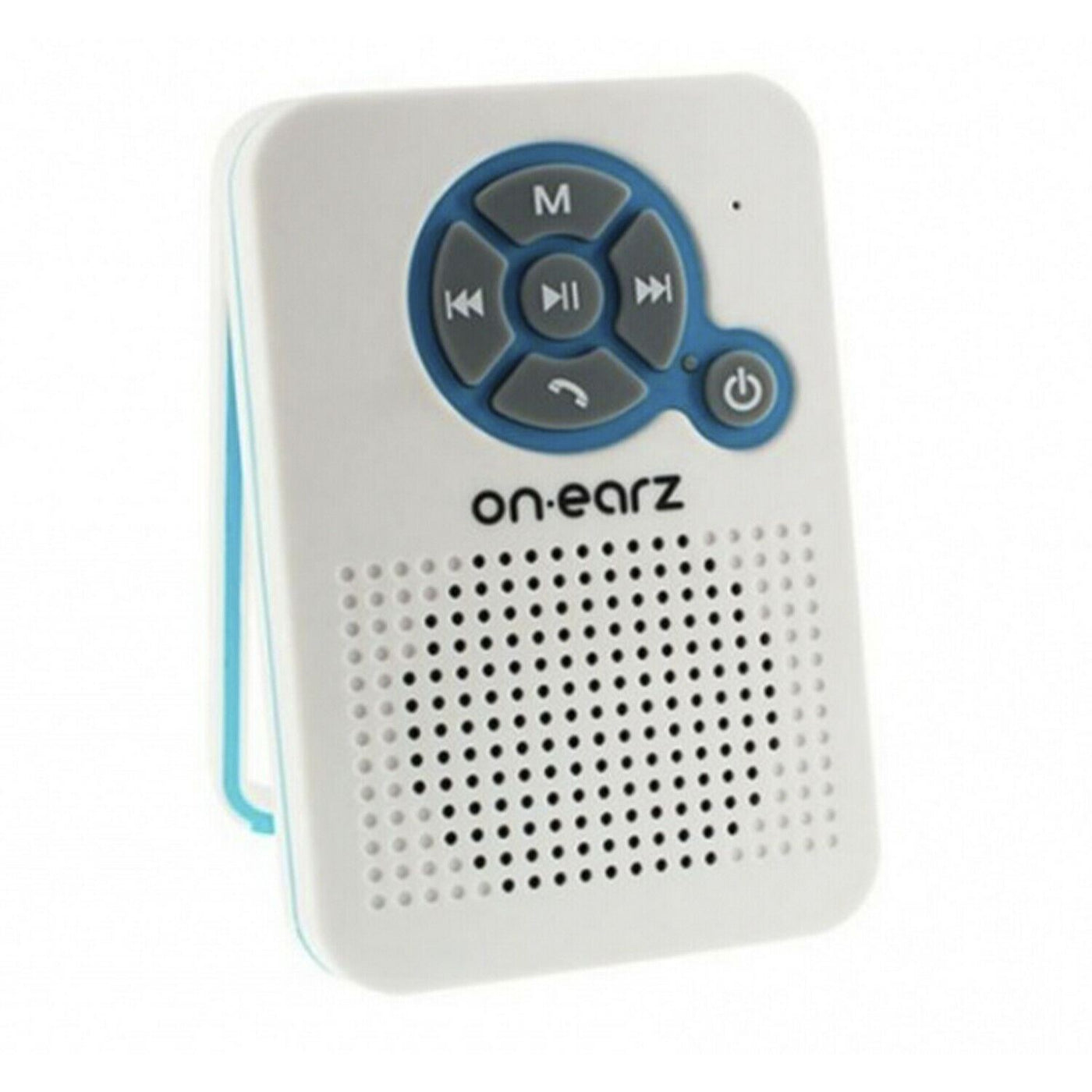 ON.EARZ Parleur Wireless Bluetooth Speaker for Bathroom, White