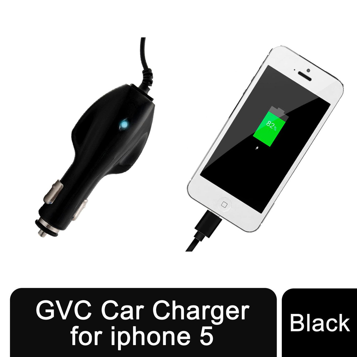 GVC Car Charger for Series 5, Black