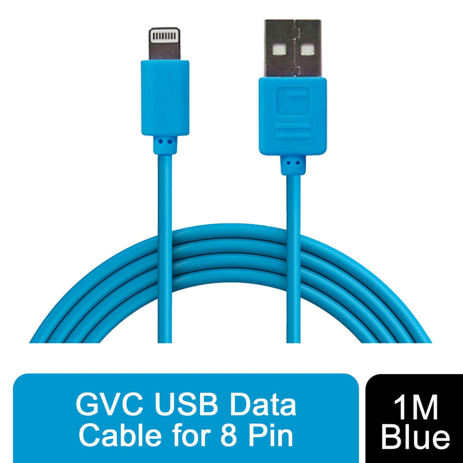 GVC USB Data Cable - 1m Blue