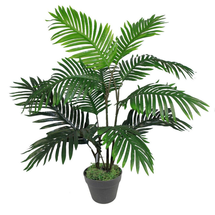 90cm Realistic Artificial Palm Tree with Moss Covered Pot