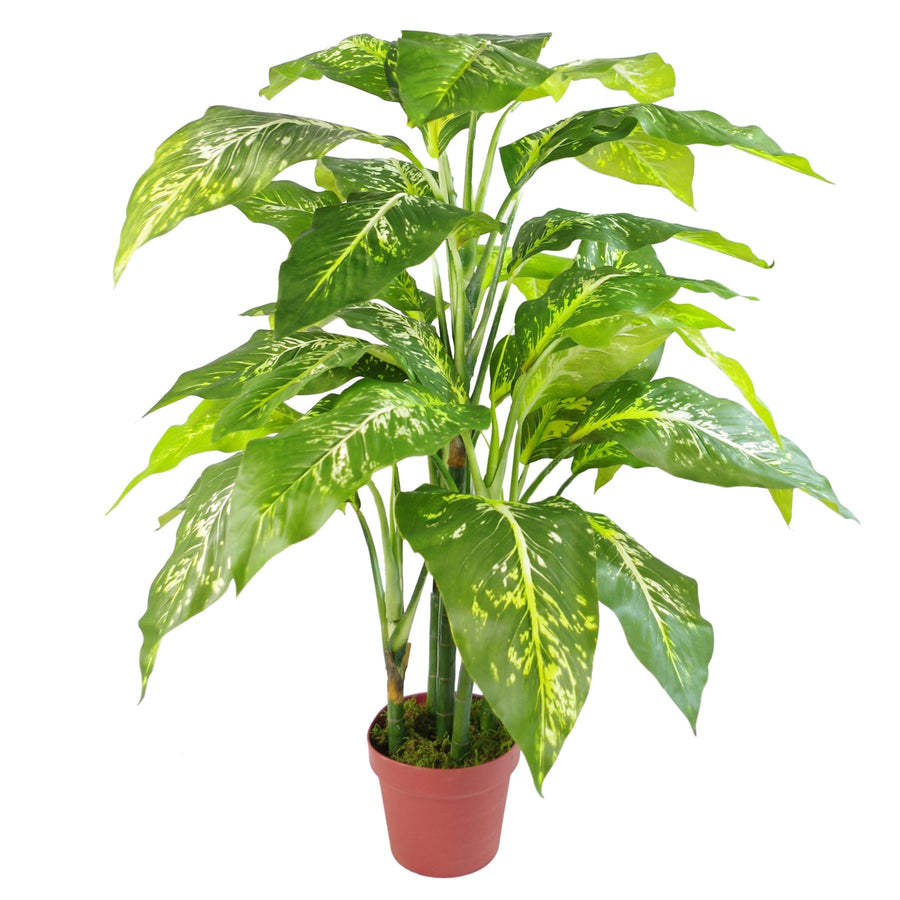 100cm Large Fox's Aglaonema (Spotted Evergreen) Artificial Tree