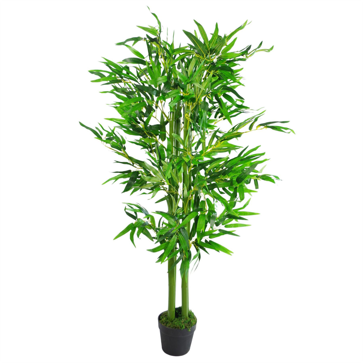 120cm (4ft) Fat Leaf Artificial Bamboo Plant Tree