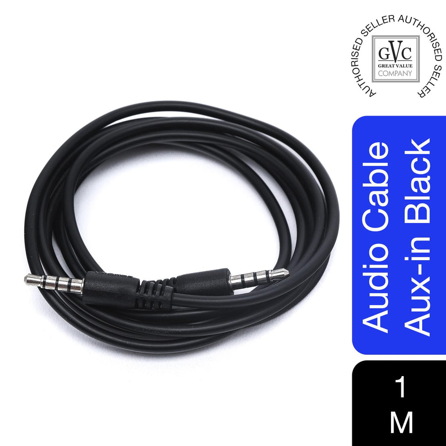 GVC 3.5mm Stereo AUX In Cable 1m