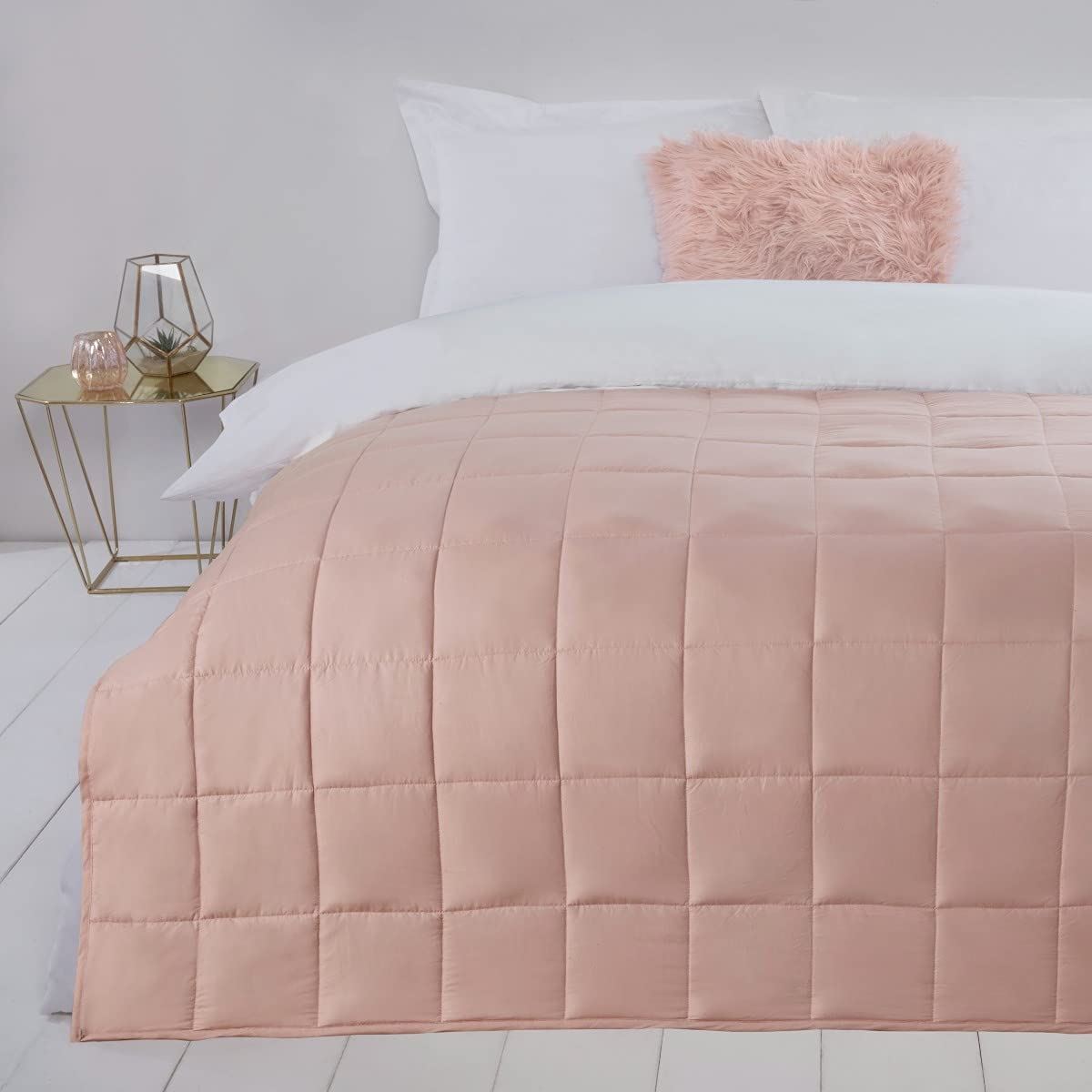Sleepdown Microfibre Gravity Throw Blush 8kg
