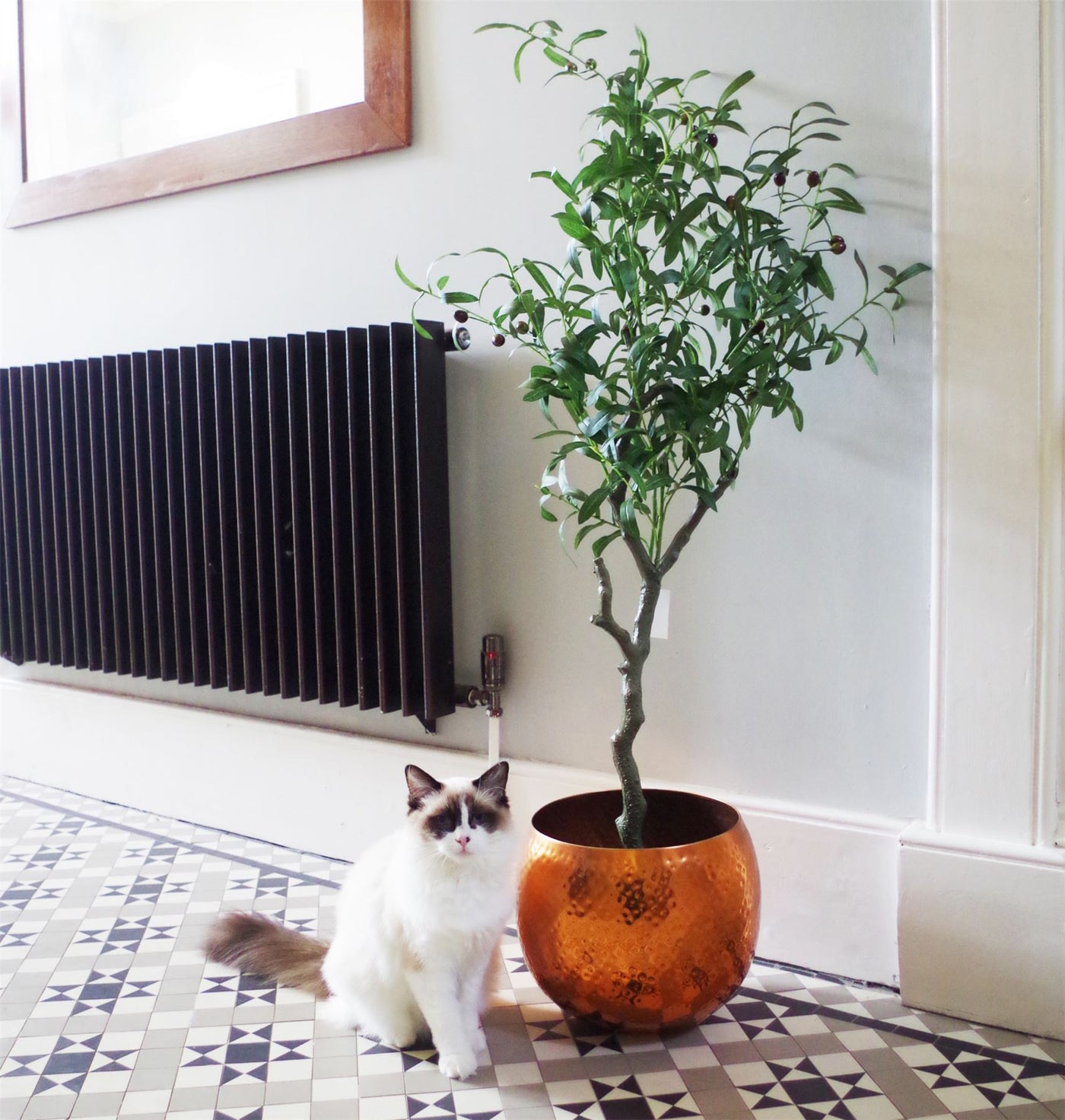 120cm Artificial Olive Tree