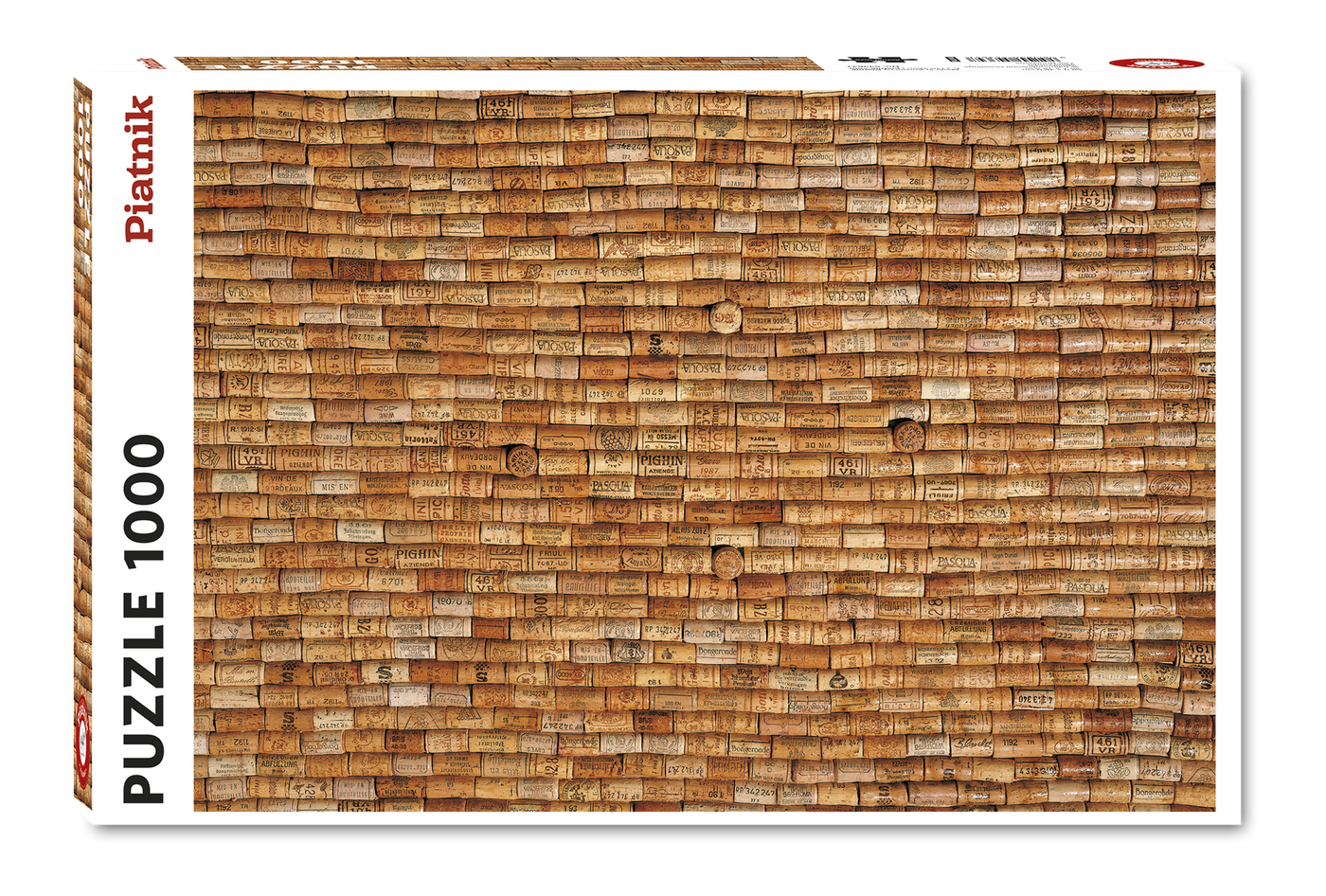 Wine Corks 1000 Piece Jigsaw Puzzle