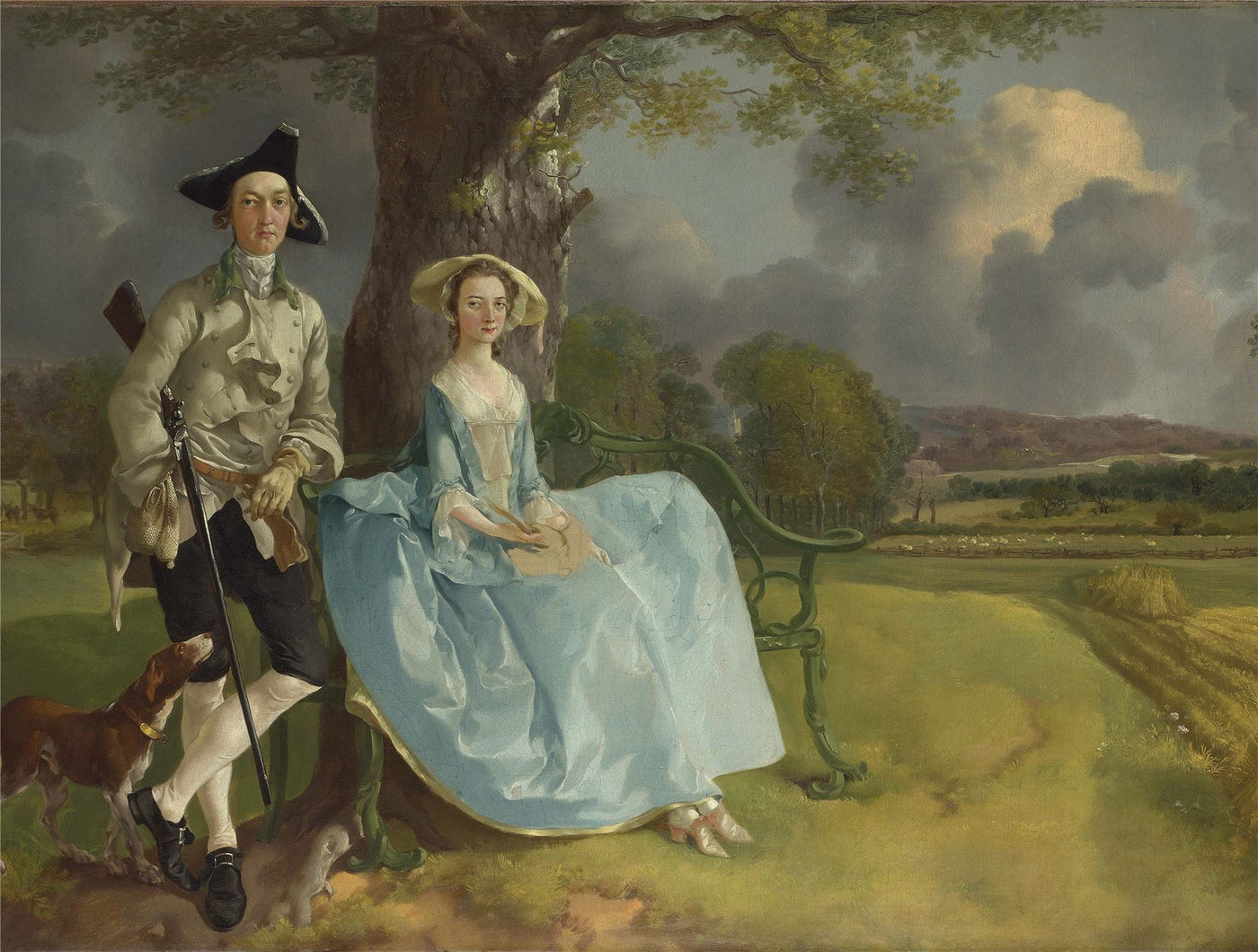 Mr and Mrs Andrews National Gallery 1000 Piece Jigsaw Puzzle