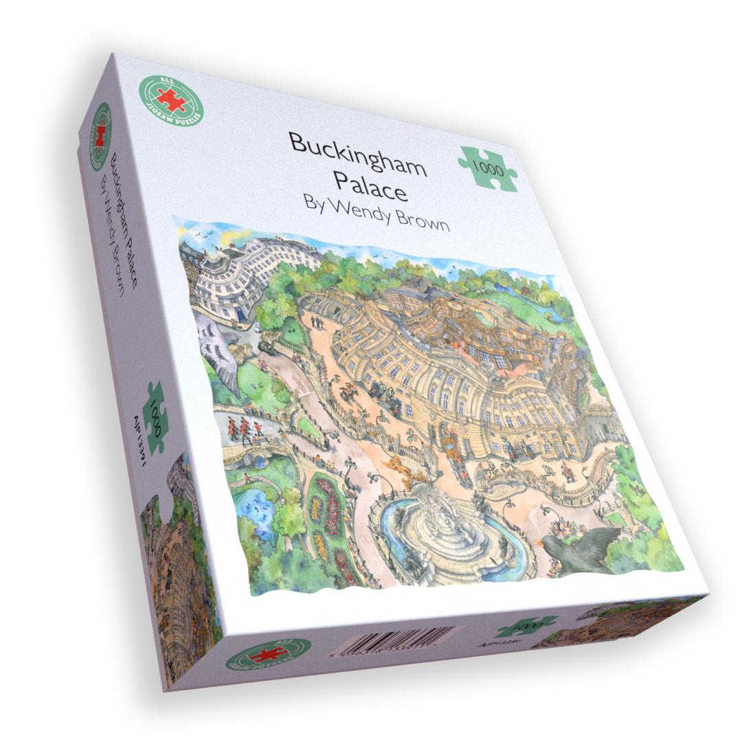Buckingham Palace 1000 Piece Jigsaw Puzzle by Wendy Brown