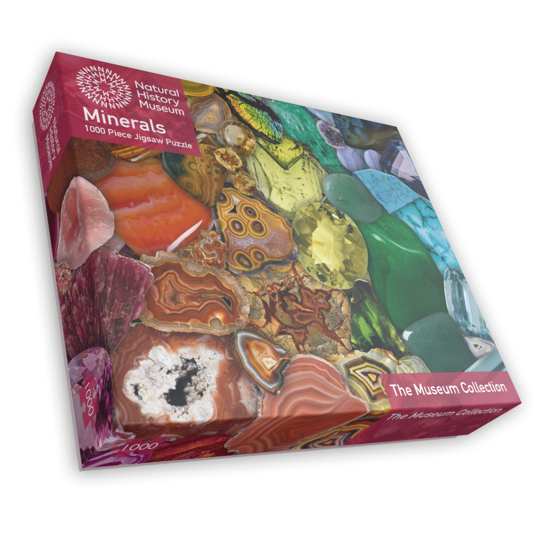 Natural History Museum Minerals 1000 Piece Jigsaw Puzzle