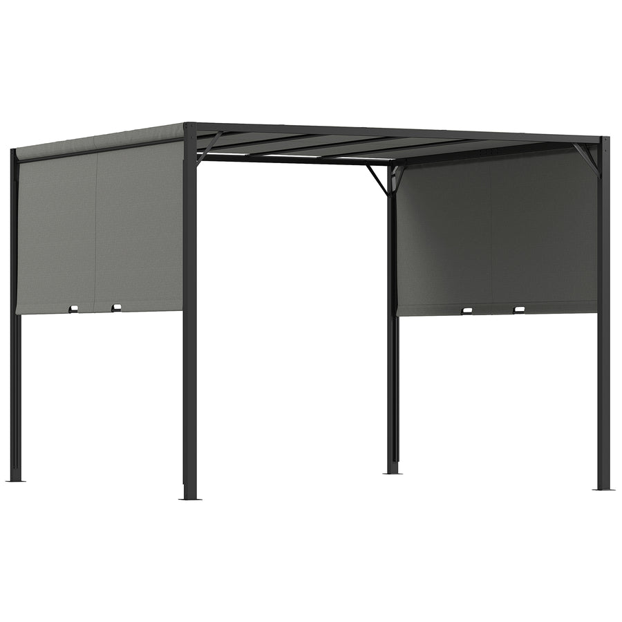 Durable Charcoal Grey Canopy Tent