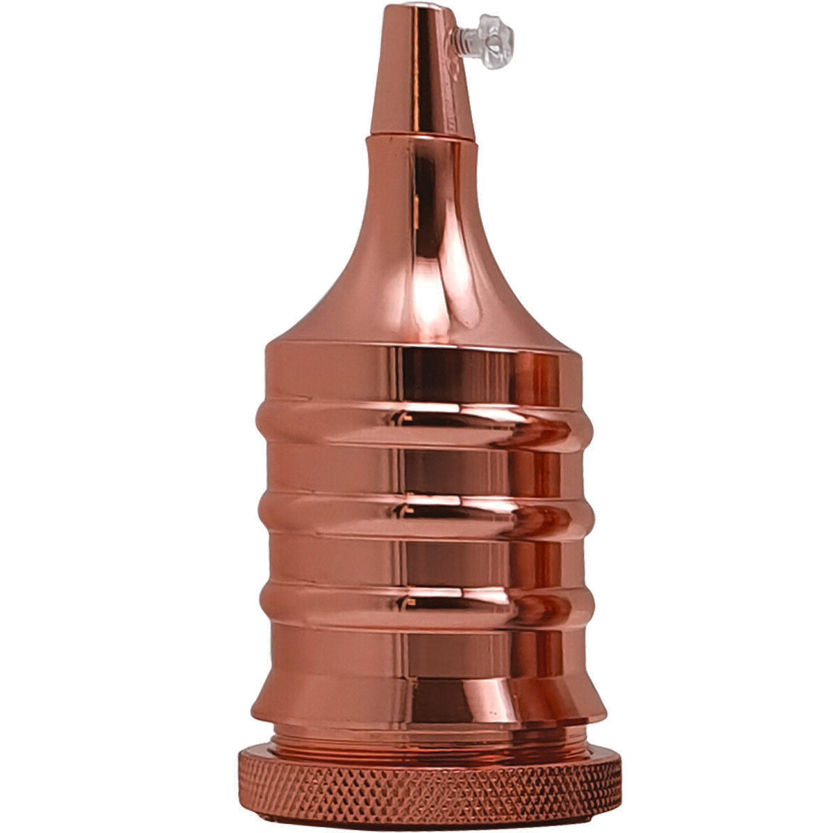 E27 Copper Shiny Vintage Retro Industrial Style Lamp Holder