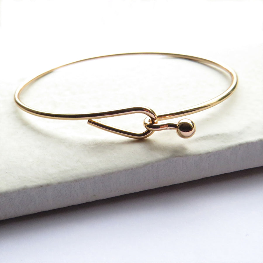 Gold Hoop Bangle 6026