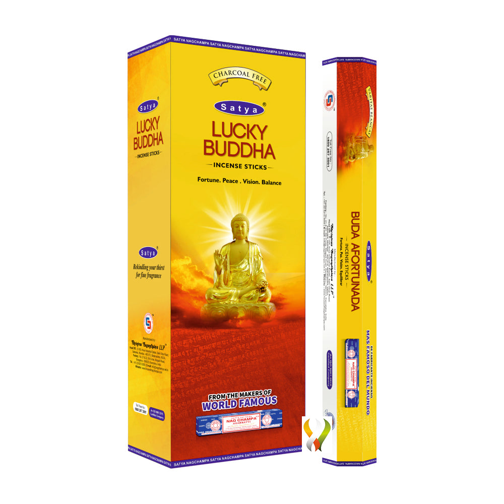 Satya Lucky Buddha Hexa - 120 Sticks