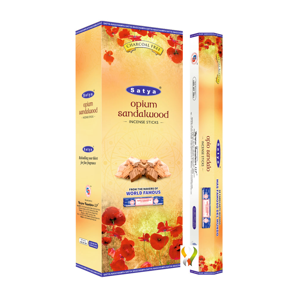 Satya Opium Sandalwood Hexa - 120 Sticks