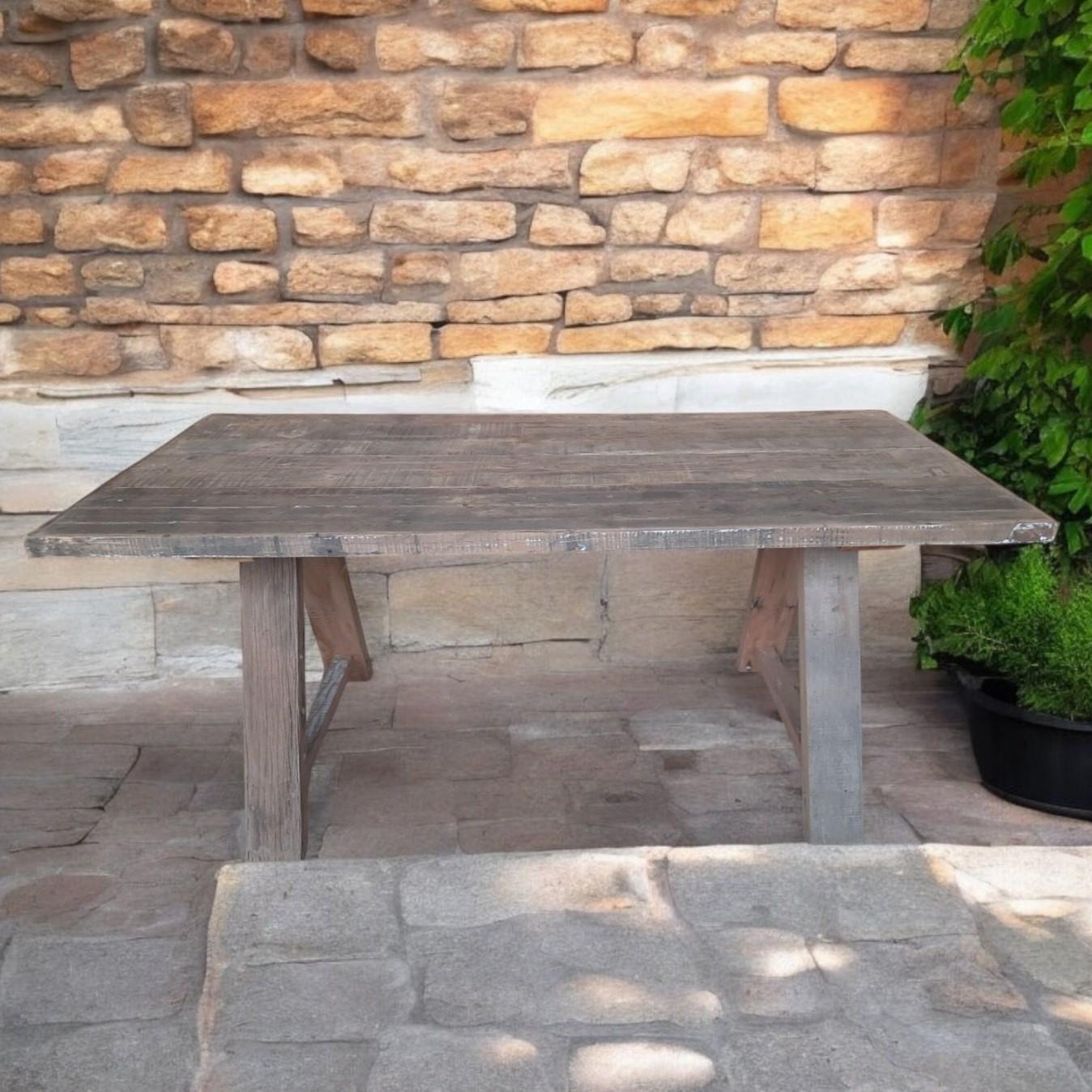 180CM Reclaimed Wooden Table
