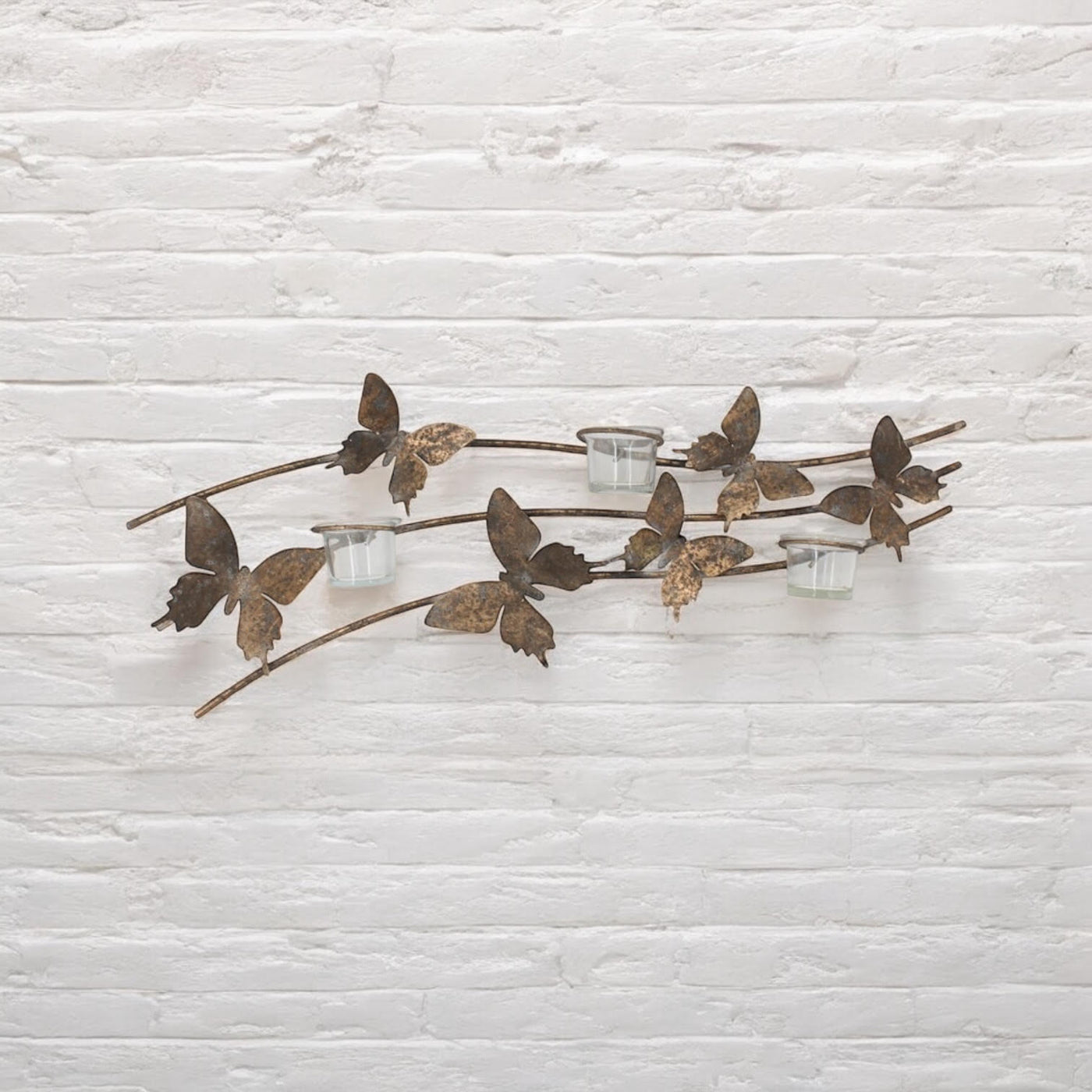 67CM Metal Candle Holder Butterfly