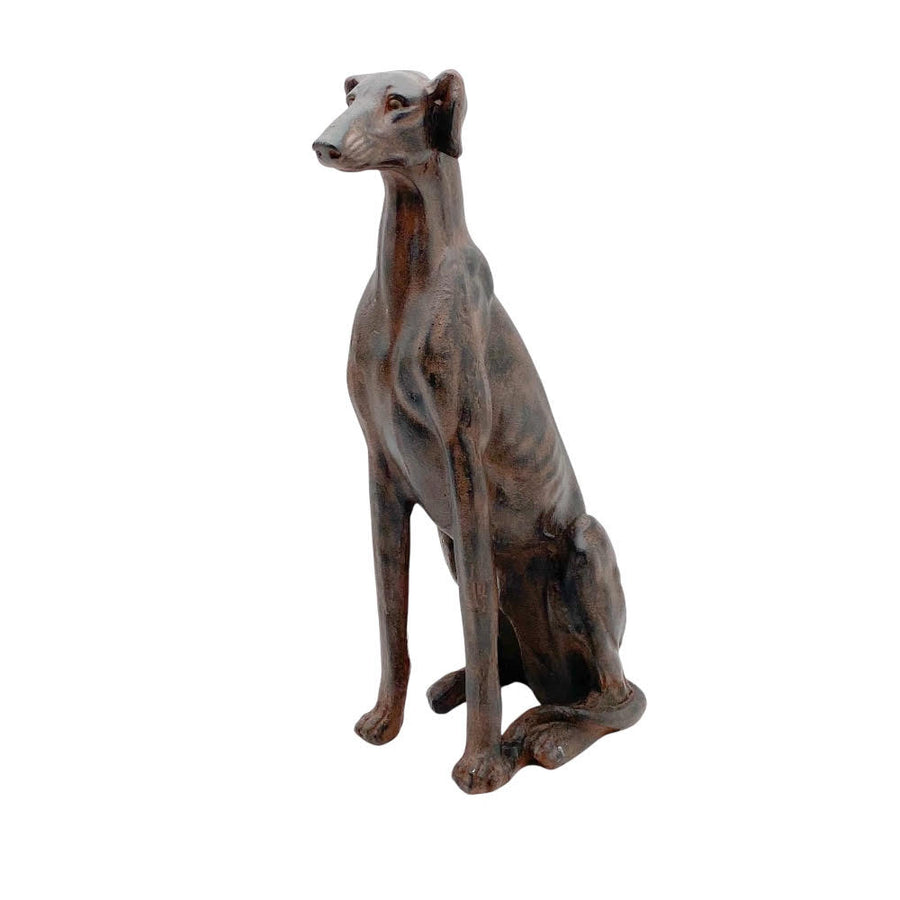 77cm Sitting Dog Garden Statue — Friendly Face, Zero Fuss